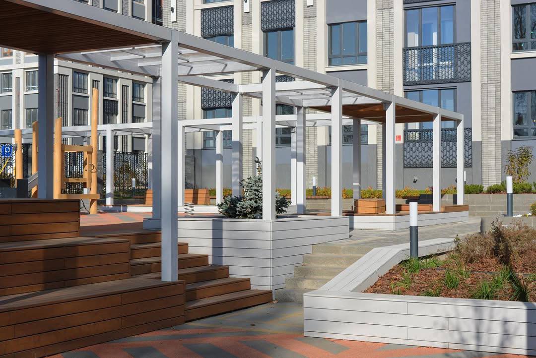 Защита скамеек и настилов